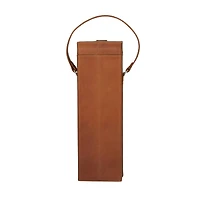 Tan Modern Wine Holder, 5" x 5" x 19"