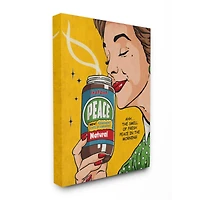 Stupell Industries Instant Peace Canvas Wall Art