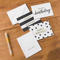 Happy Birthday Cards & Envelopes by Recollections™, 4.25" x 5.5"
