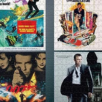 Top Trump® 007 Bond All Six Bonds 1,000 Piece Jigsaw Puzzle