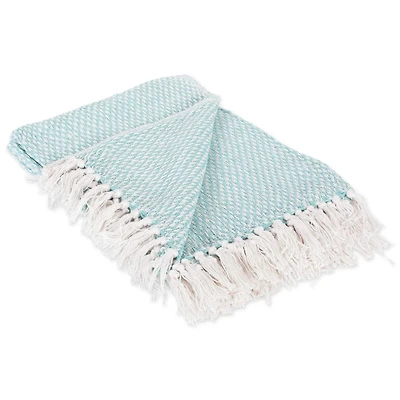 DII® Aqua Woven Throw