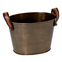 16" Bronze Contemporary Wine Bucket