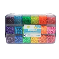 Sulyn® Clubhouse Crafts 2300 Piece Pony Bead Box