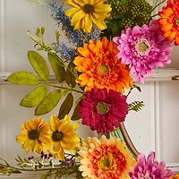 26” African Sunflower Wreath