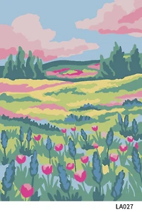 Landscape Paint-by-Number Framed Mini by Artist's Loft®