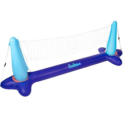 PoolCandy 8.75ft. Giant Floating Volleyball Game Set