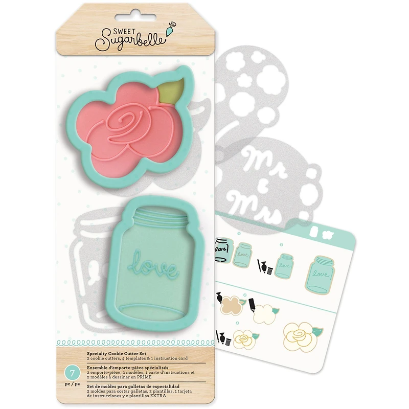 Sweet Sugarbelle® Country Rose Specialty Cookie Cutter Set