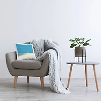 Stupell Industries Relaxing Beach Scene Clear Summer Day Throw Pillow, 18" x 18"