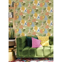 Alja Horvat Sage Miracle Vases Peel & Stick Wallpaper