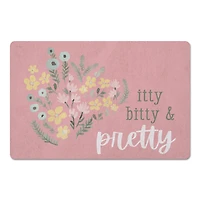 Itty Bitty And Pretty 18" x 27" Floor Mat