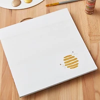 9 Packs: 2 ct. (18 total) 10" x 10" Whitewashed Wood Square Plaques by Make Market®