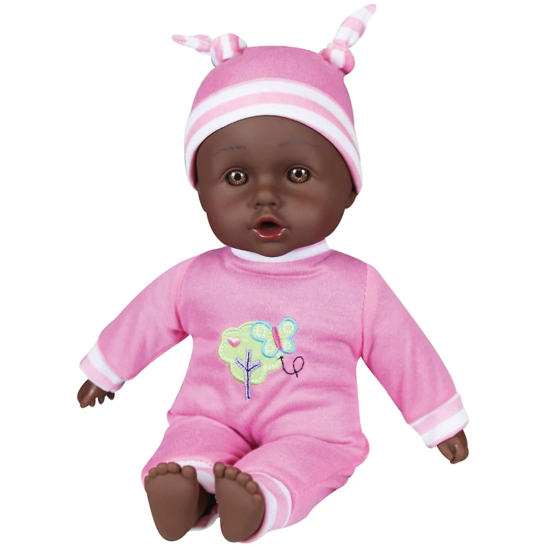 Lissi Dolls Deluxe Doll Pram with 13" African American Baby Doll