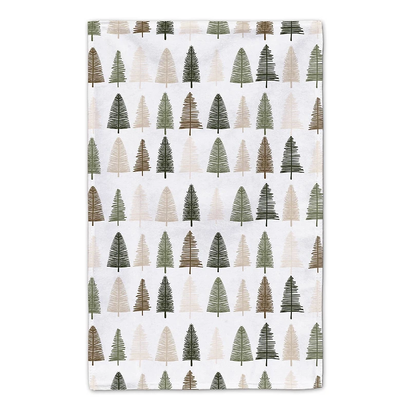 Tis the Season Snow Trees Tea Towels - Set of 2