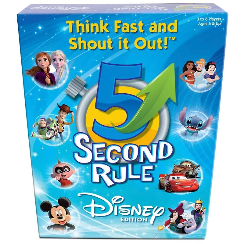 5 Second Rule Disney Edition Game