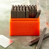 ImpressArt® Basic Metal Stamps, Sans Serif Uppercase Letters
