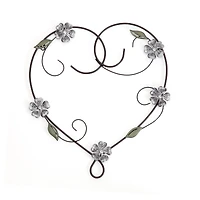 Habitat Decor 20" Aquilla Heart Metal Wall Art