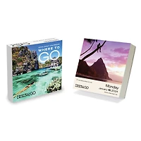 TF Publishing 2024 World's Best by Travel + Leisure Daily Desktop Calendar
