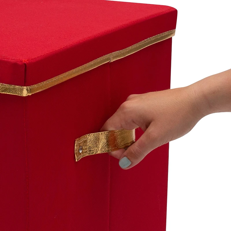 Simplify Ornament Storage Box with See-Through Window