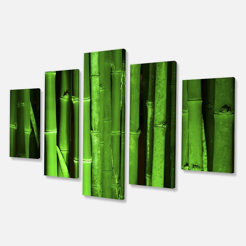 Designart - Green Bamboo Forest