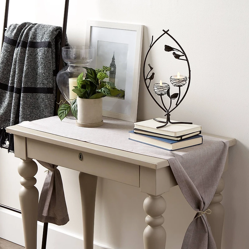 14" Harmony Birdies Tealight Holder