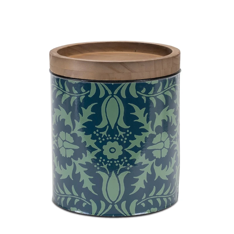 Round William Morris Canister Set