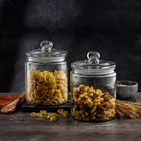 JoyJolt® 67oz. Airtight Glass Cookie Jar Set