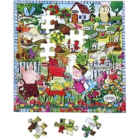 eeBoo Growing a Garden 64 Piece Puzzle