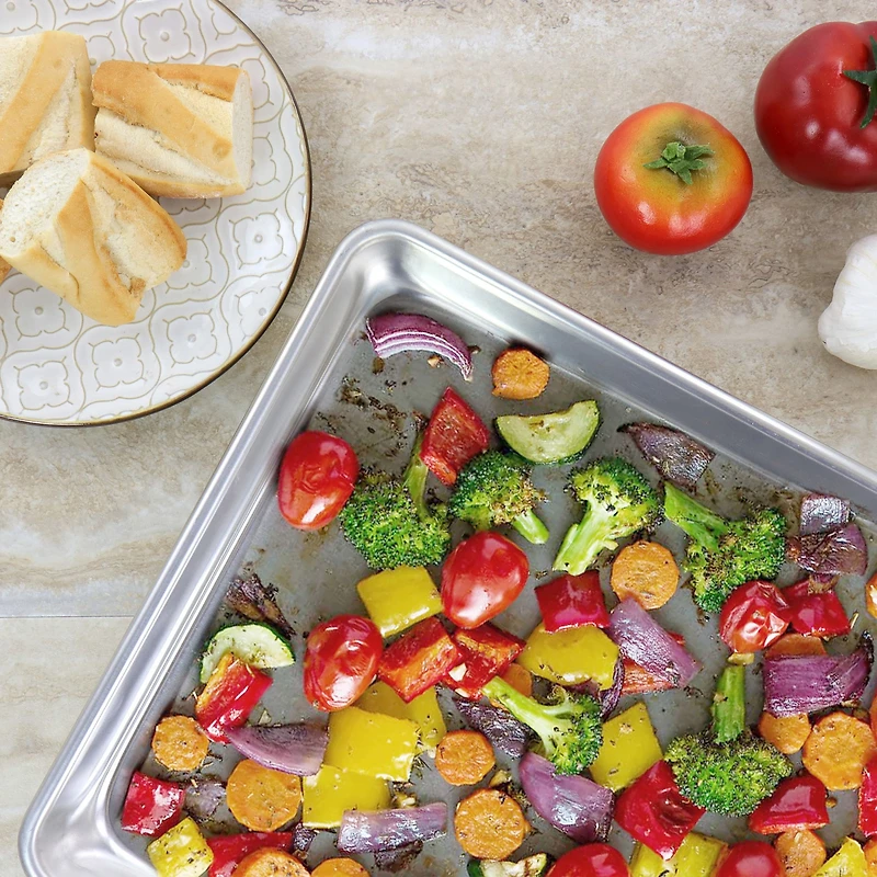 Oster 17" Baker's Glee Aluminum Roaster Pan