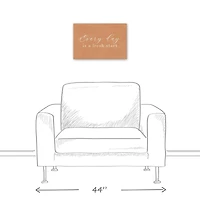 Fresh Start 18" x 12" Canvas Wall Art