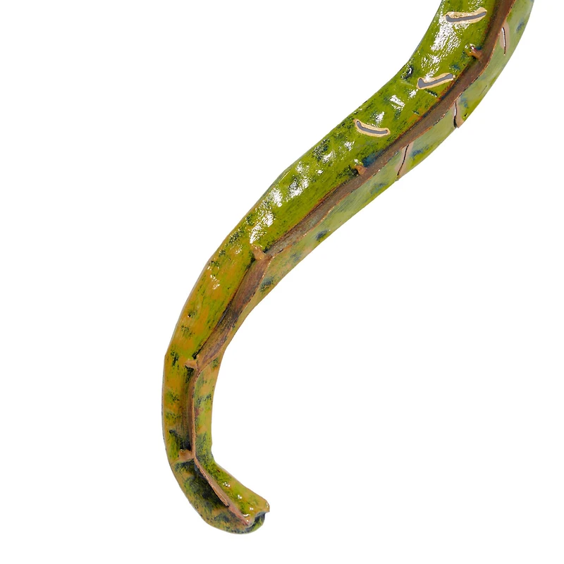 Green Metal Eclectic Wall Decor, 28" x 5"