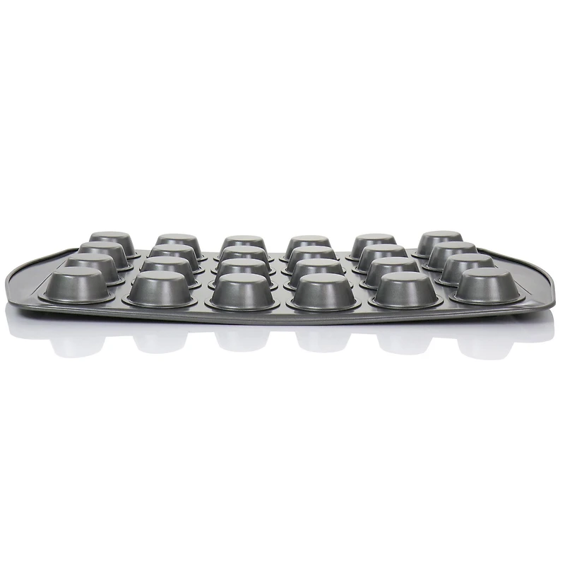 Gibson Baker's Friend™ 24 Cup Nonstick Steel Mini Muffin Pan