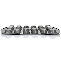 Gibson Baker's Friend™ 24 Cup Nonstick Steel Mini Muffin Pan
