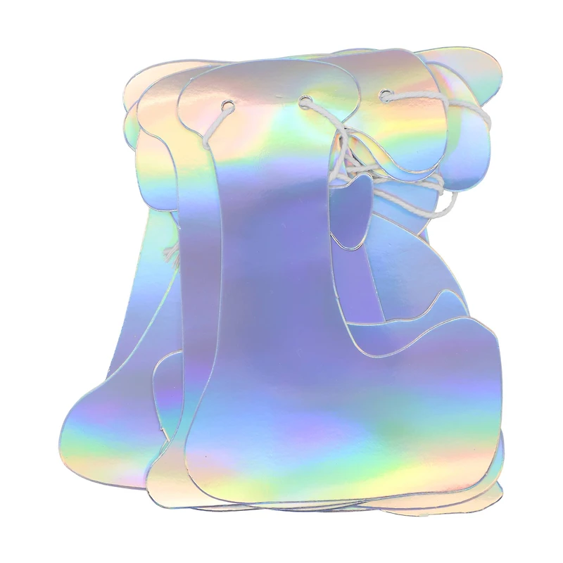 6ft. Iridescent Let's Party Banner by Celebrate It™