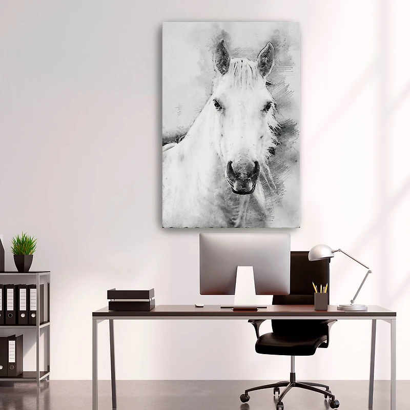 Cama A Pale Horse Canvas Giclee