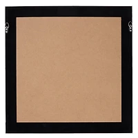 Gold Wood Natural Shadow Box Art, 24" x 24" x 1"