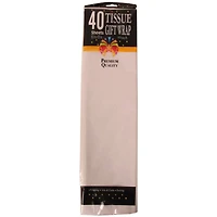 JAM Paper White Tissue Paper, 40 Sheets