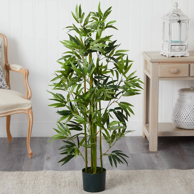 4ft. Potted Bamboo Artificial Tree