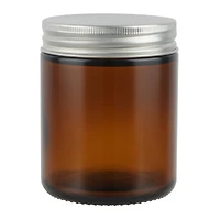 8oz. Amber Glass Candle Jars, 2ct. by Make Market®