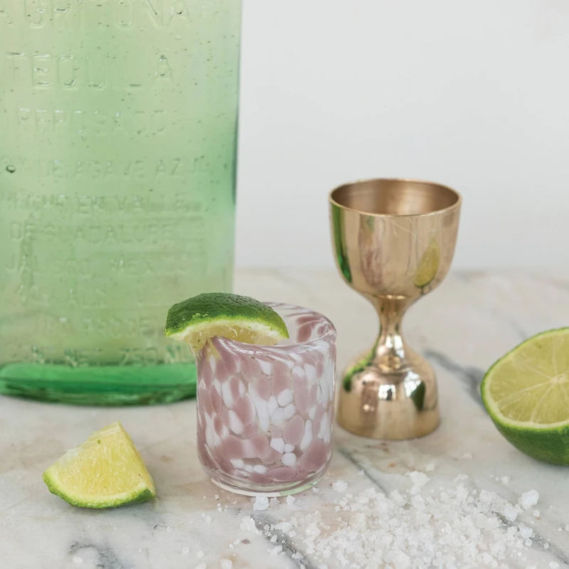 Hello Honey® 1oz. & 2oz. Brass Double-Sided Cocktail Jigger