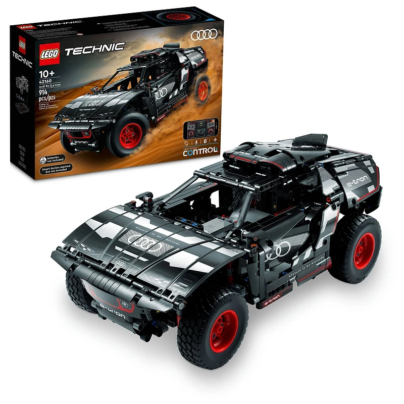 LEGO® Technic™ Audi RS Q e-tron 42160 Building Toy Set (914 Pieces)