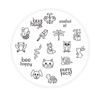 Animal Jar of Wood Stamps by Recollections™