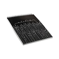 Hello, Artist!™ Black and White Pencils Sketchbook