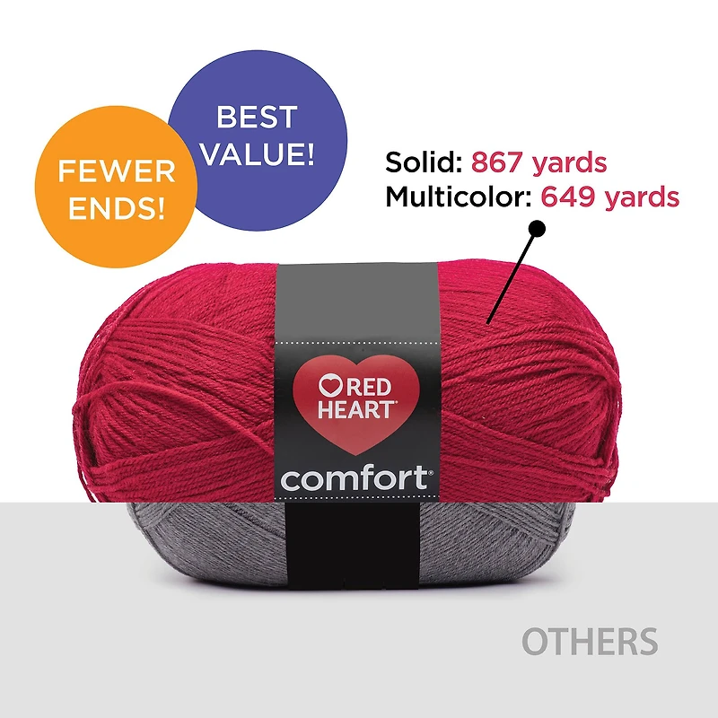Red Heart® Comfort™ Solid Yarn