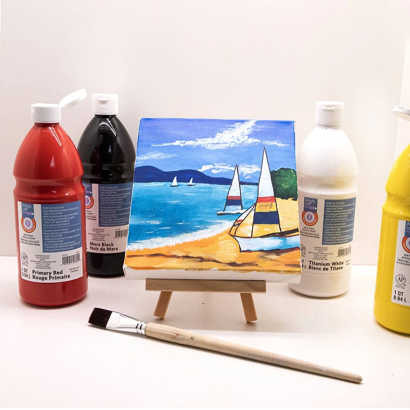 6 Pack: Soft Body Acrylic by Artist's Loft® 32oz