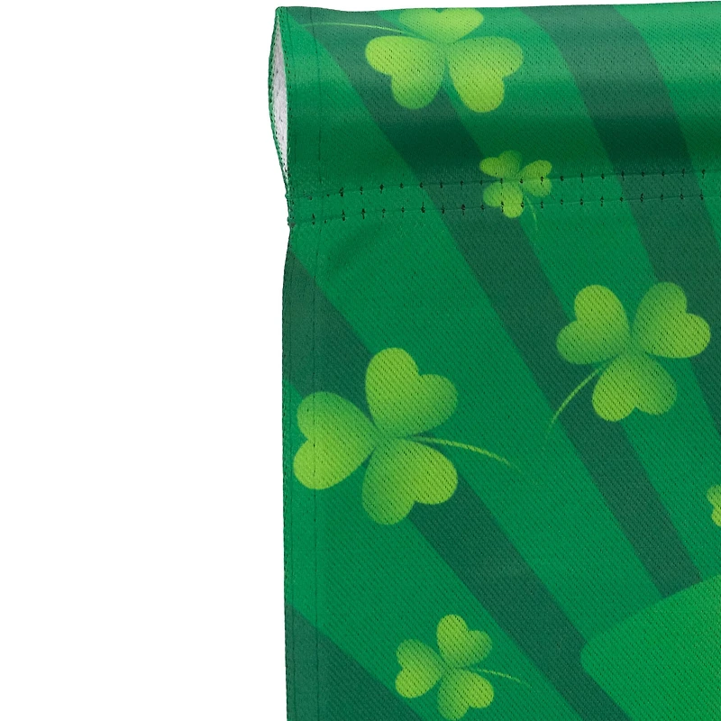 Happy St. Patrick's Day Shamrocks Outdoor Garden Flag
