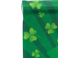 Happy St. Patrick's Day Shamrocks Outdoor Garden Flag