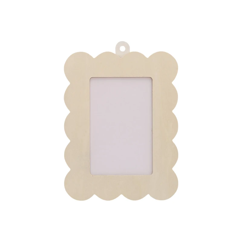 4" x 6" Wooden Scalloped Frame by Make Market®