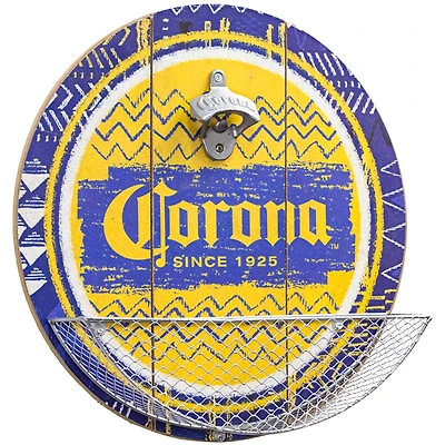 Corona Beer Bottle Opener & Cap Catcher Wall Décor