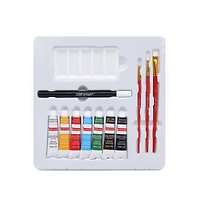 11" x 11" Festive Tree Canvas Painting Kit by Artist's Loft™