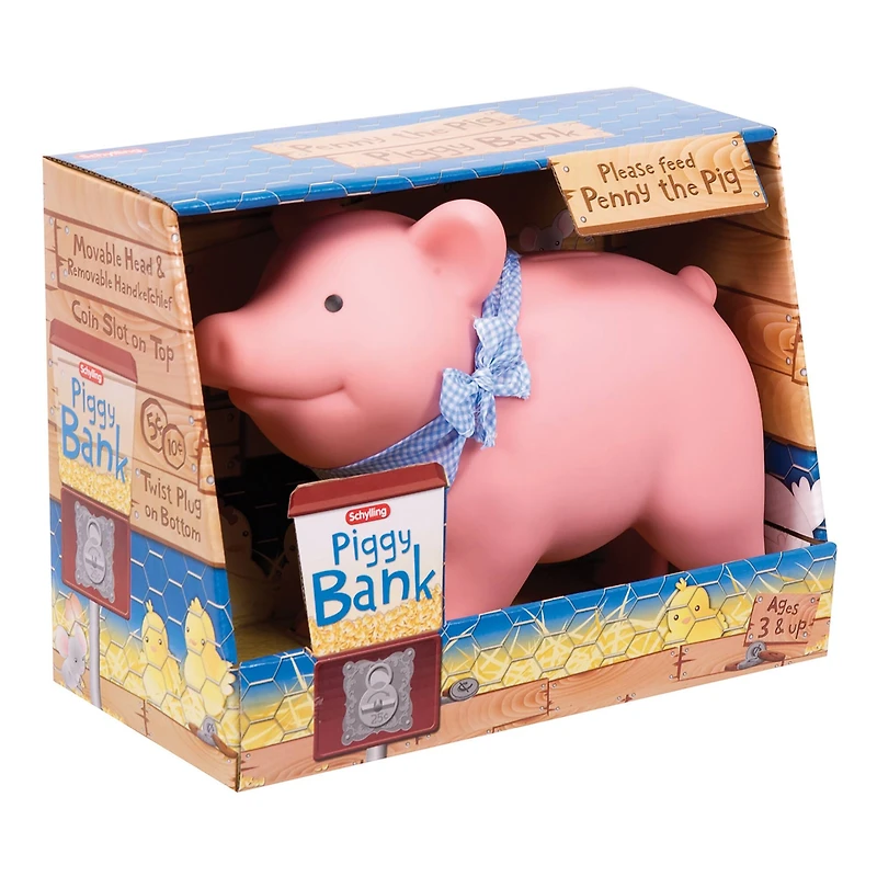 Schylling Rubber Piggy Bank